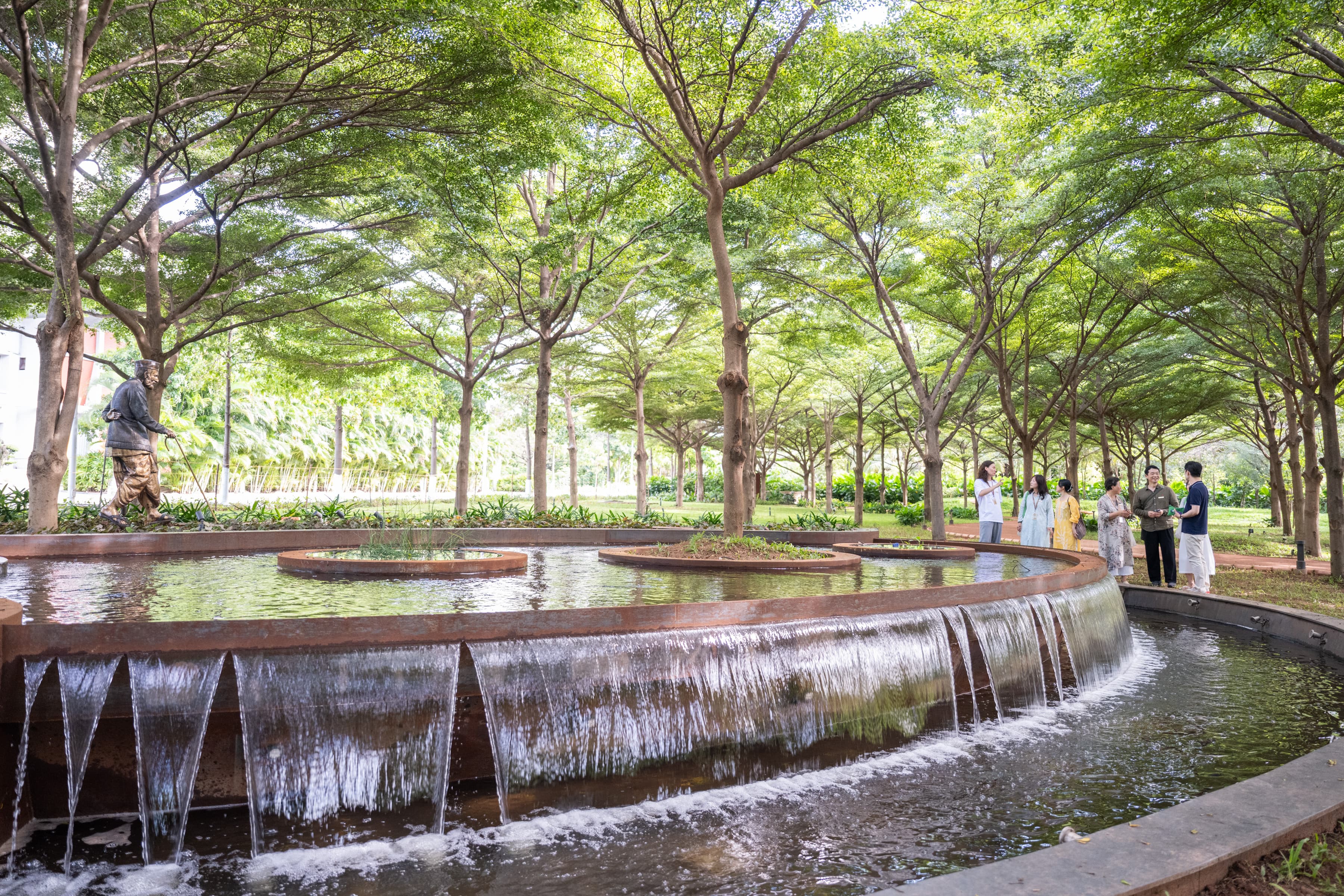 Stillness and peaceful retreats at Babuji Vanam