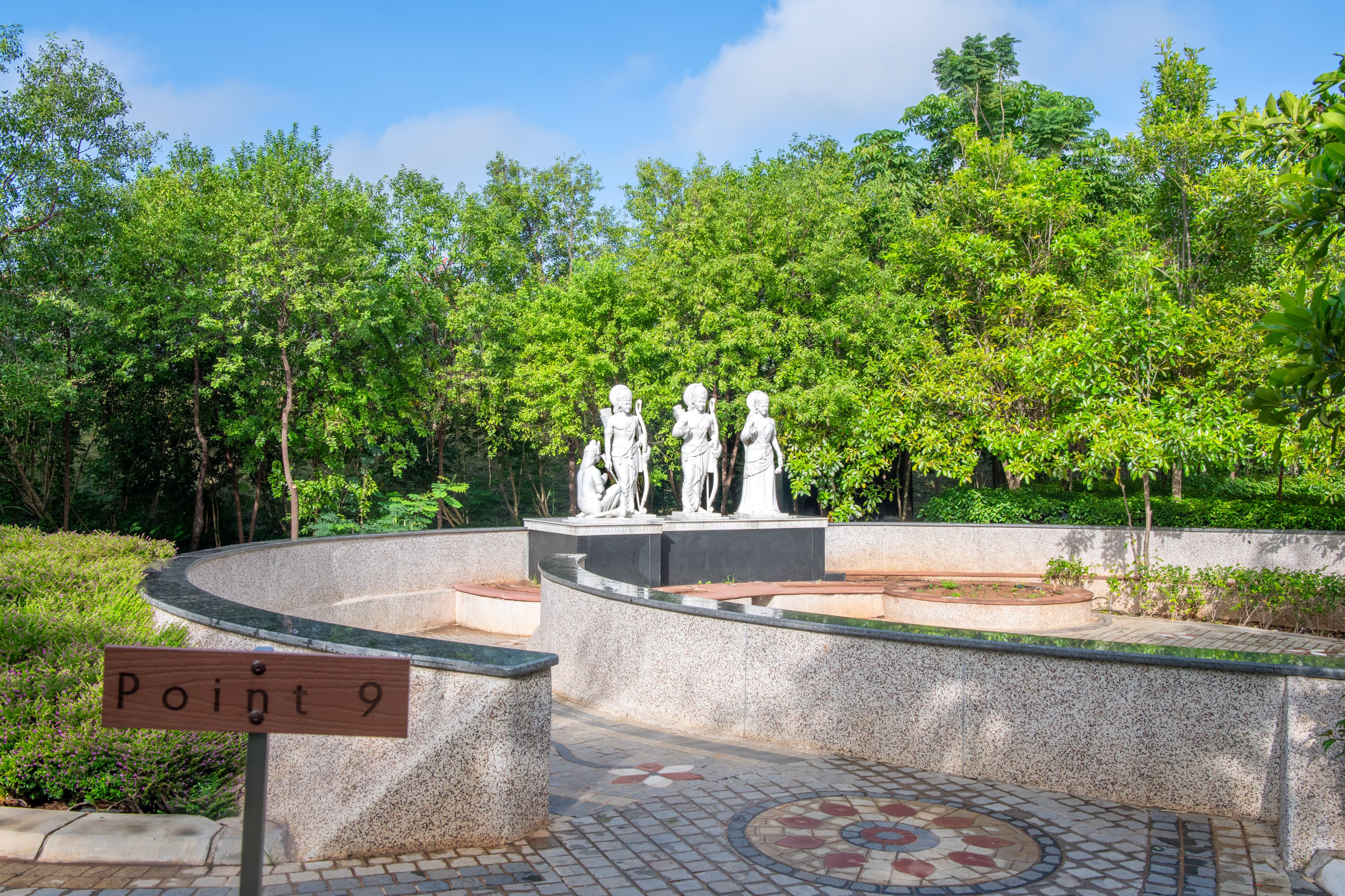 Serene nature paths at The Pearl